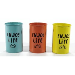 Ποτήρι μπάνιου μεταλλικό ENJOY