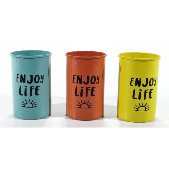 Ποτήρι μπάνιου μεταλλικό ENJOY