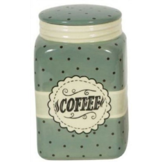 Βάζο πορσελάνινο πουά 20x12εκ. 1900ml