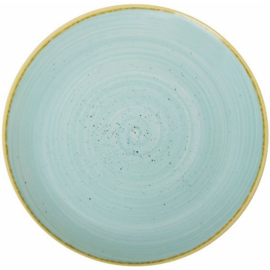 Πιάτο ρηχό πορσελάνης γαλάζιο 20εκ. Ciel