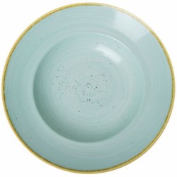 Πιάτο ζυμαρικών πορσελάνης γαλάζιο 27εκ. Ciel