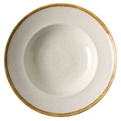 Πιάτο βαθύ πορσελάνης κρεμ 27εκ. Ivory