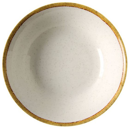 Σαλατιέρα πορσελάνης κρεμ 23x6,5εκ. Ivory