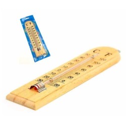 Θερμόμετρο τοίχου ξύλινο