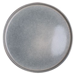 Πιάτο επίπεδο stoneware reactive glaze 21x2εκ. Grain