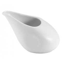 Γαλατιέρα πορσελάνης ματ λευκό 150ml Prestige