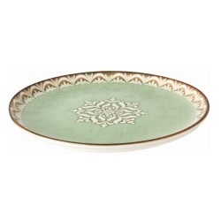 Πιάτο επίπεδο πορσελάνης 22εκ. Tinta Rome