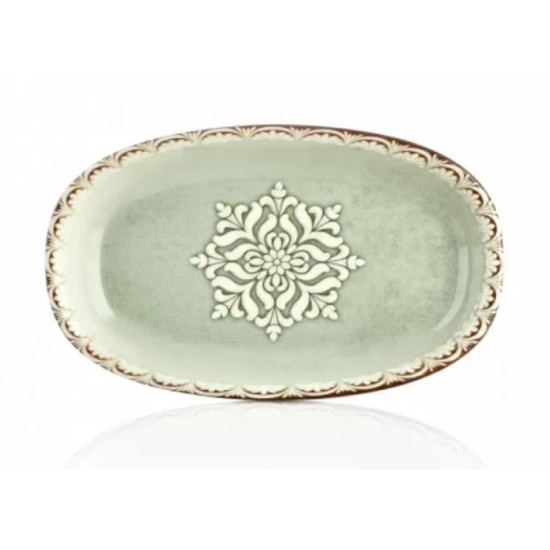 Ραβιέρα πορσελάνης 19x11εκ. Tinta Rome