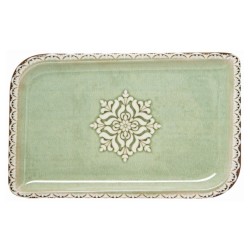 Πιατέλα πορσελάνης 36x21εκ. Tinta Rome