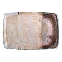 Πιατέλα ορθογώνια 38x25εκ. new bone china Natura