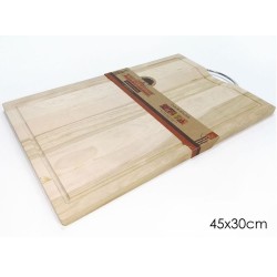 Βάση κοπής ξύλινη με χερούλι 45x30εκ.