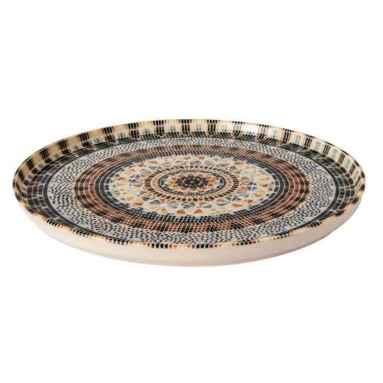 Πιάτο επίπεδο πορσελάνης 26εκ. Mozaik