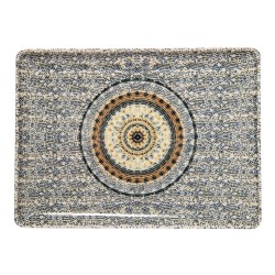 Πιατέλα πορσελάνης 30x22εκ. Mozaik