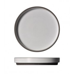 Πιάτο επίπεδο πορσελάνης 22εκ. Character White