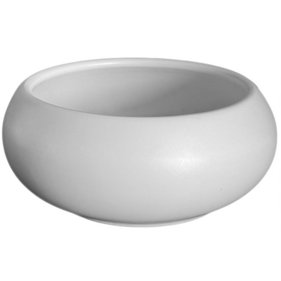 Μπωλ πορσελάνης λευκό ματ 10x5εκ. Gourmet Prestige