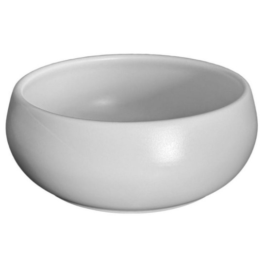 Σαλατιέρα πορσελάνης λευκό ματ 20x7εκ. Gourmet Prestige