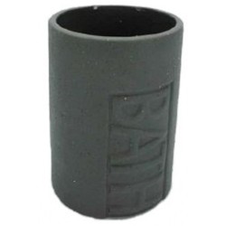 Ποτήρι μπάνιου κεραμικό γκρι 11,5x8εκ.