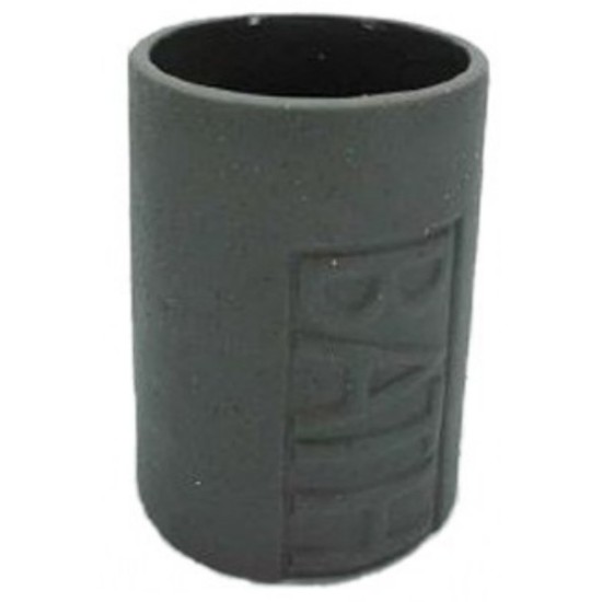 Ποτήρι μπάνιου κεραμικό γκρι 11,5x8εκ.