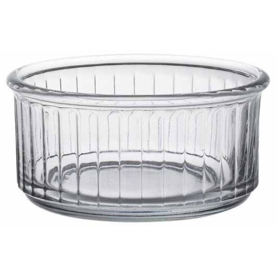Φόρμα σουφλέ γυάλινη Ramekin 10εκ.