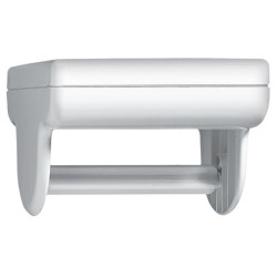 Βάση χάρτου τουαλέτας πλαστική λευκή AQUARIO