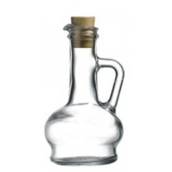 Φιάλη γυάλινη με φελλό 180ml