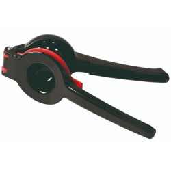 Πρέσσα lime/λεμονιού διπλή κράμα ψευδαργύρου μαύρη/κόκκινη