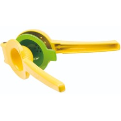 Πρέσσα lime/λεμονιού διπλή κράμα ψευδαργύρου κίτρινη/πράσινη