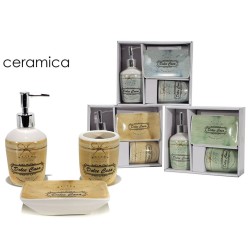Σετ μπάνιου 3 τεμαχίων κεραμικό