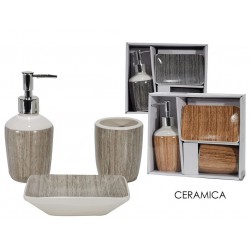 Σετ μπάνιου 3 τεμαχίων κεραμικό