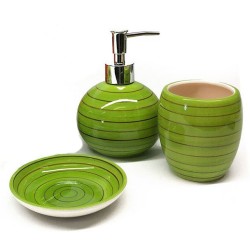 Σετ μπάνιου 3 τεμαχίων πορσελάνης