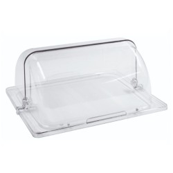 Καπάκι PC roll-top GN 1/2-33x28εκ.