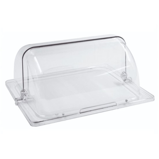 Καπάκι PC roll-top GN 1/2-33x28εκ.