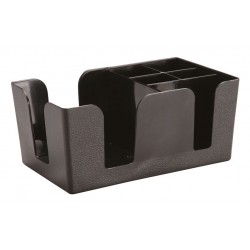 Organizer bar πλαστικό μαύρο 24x15x10,5εκ.