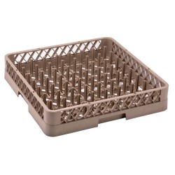 Καλάθι πιάτων/δίσκων 64 στηρίγματα 50x50x10εκ.
