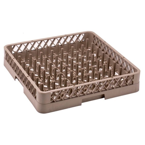 Καλάθι πιάτων/δίσκων 64 στηρίγματα 50x50x10εκ.