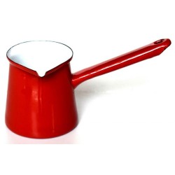 Μπρίκι εμαγιέ κόκκινο 650ml