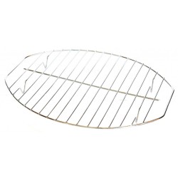 Σχάρα χρωμίου οβάλ 37x26x2,5εκ.