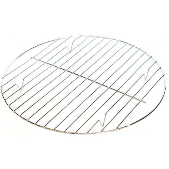 Σχάρα χρωμίου στρόγγυλη 33x2,5εκ.