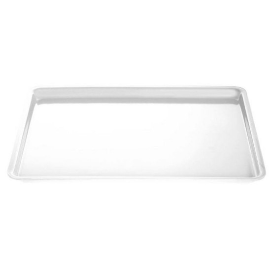 Δίσκος μελαμίνης ορθογώνιος λευκός 20x27,5εκ. Chef