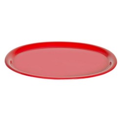 Δίσκος μελαμίνης οβάλ κόκκινος 29,5x21εκ. Family
