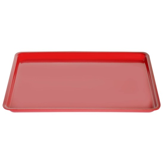 Δίσκος μελαμίνης ορθογώνιος κόκκινος 29,5x40,5εκ. Family