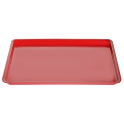 Δίσκος μελαμίνης ορθογώνιος κόκκινος 24,5x32,5εκ. Family
