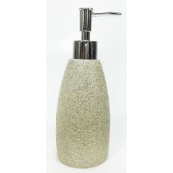 Δοχείο για κρεμοσάπουνο polyresin μπεζ