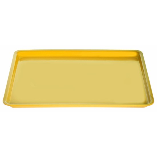 Δίσκος μελαμίνης ορθογώνιος κίτρινος 24,5x32,5εκ. Family