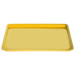 Δίσκος μελαμίνης ορθογώνιος κίτρινος 20x27,5εκ. Family