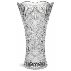 Ανθοδοχείο γυάλινο σκαλιστό 25εκ. ΗΛΙΟΣ