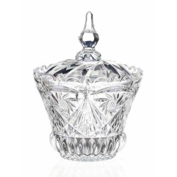 Φοντανιέρα γυάλινη κωνική 16x22εκ.