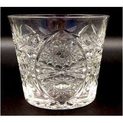 Ποτήρι ουΐσκυ γυάλινο με σκάλισμα 280ml ΗΛΙΟΣ