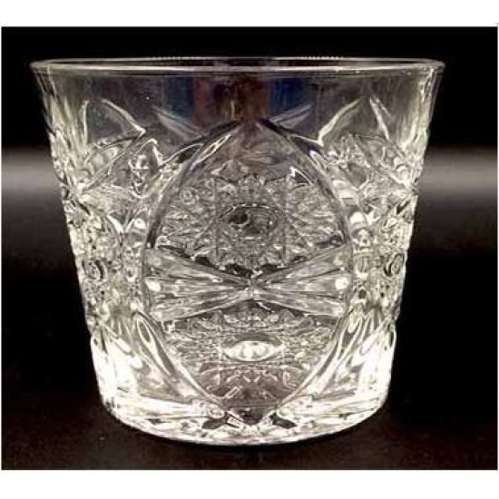 Ποτήρι ουΐσκυ γυάλινο με σκάλισμα 280ml ΗΛΙΟΣ
