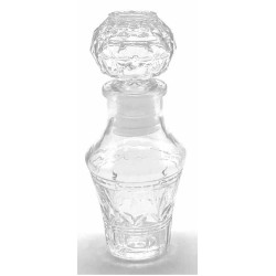 Καραφάκι γυάλινο με σκάλισμα 50ml